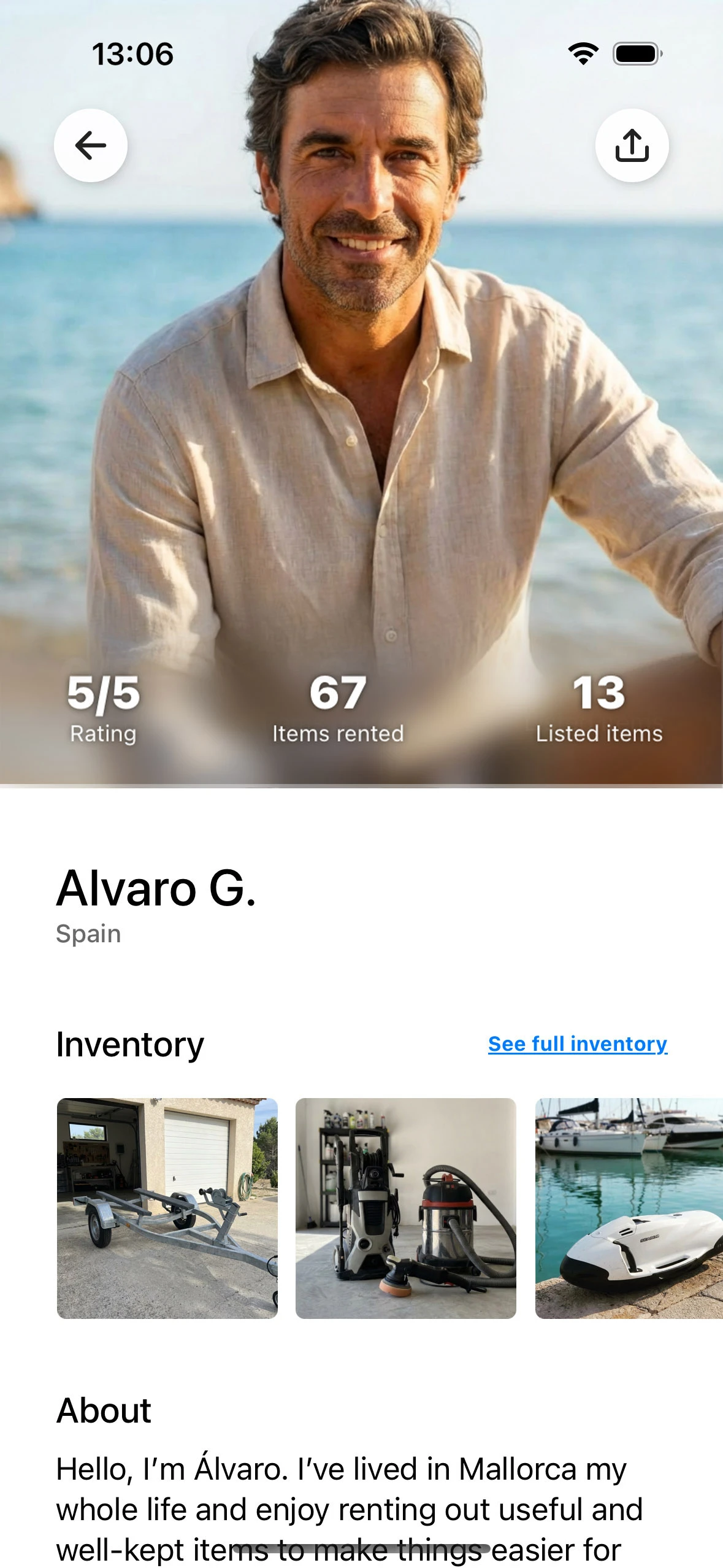 Beylo app profile